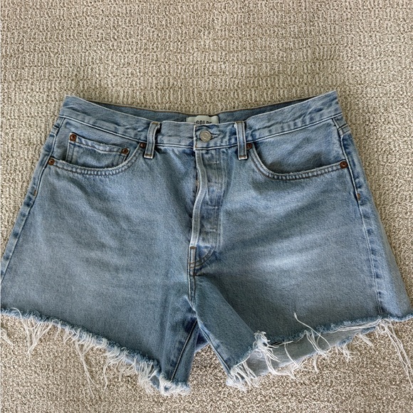 Agolde Parker Long Short in Replica - Picture 3 of 4